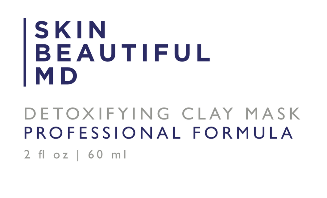 Skin Beautiful MD Detoxifying Clay and Charcoal Mask 3 Pack