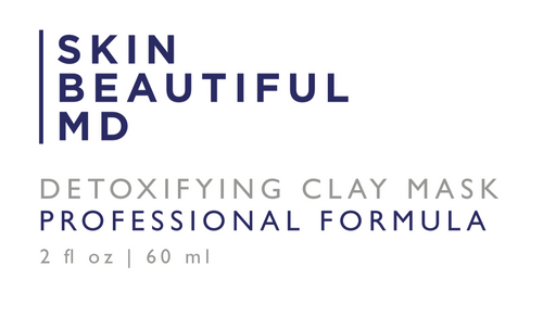 Skin Beautiful MD Detoxifying Clay and Charcoal Mask